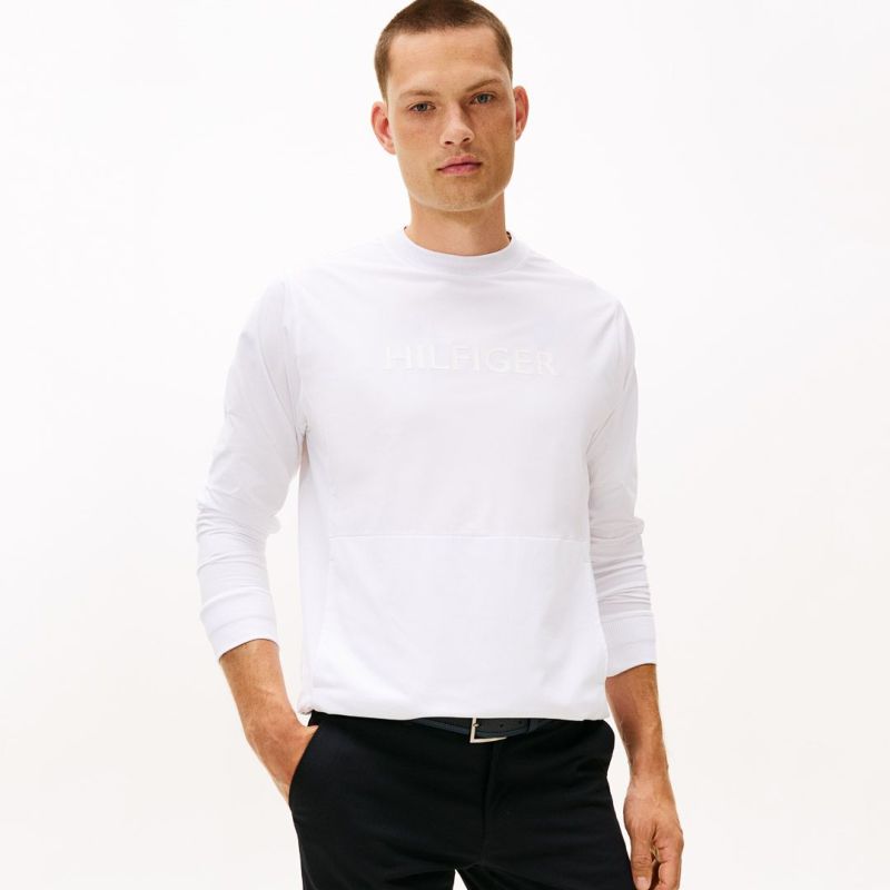 トミー ヒルフィガー ゴルフ Tommy Hilfiger Golf メンズ メンズ 防風 クルーネックスウェット THMA554 詳細28