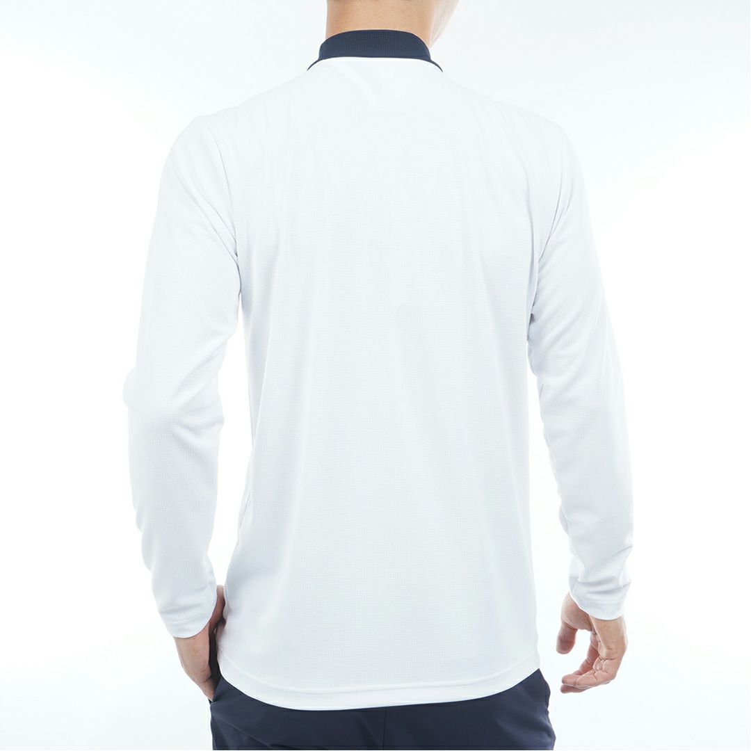 トミー ヒルフィガー ゴルフ Tommy Hilfiger Golf メンズ メンズ エンボス 長袖モックネックシャツ THMA555 詳細3