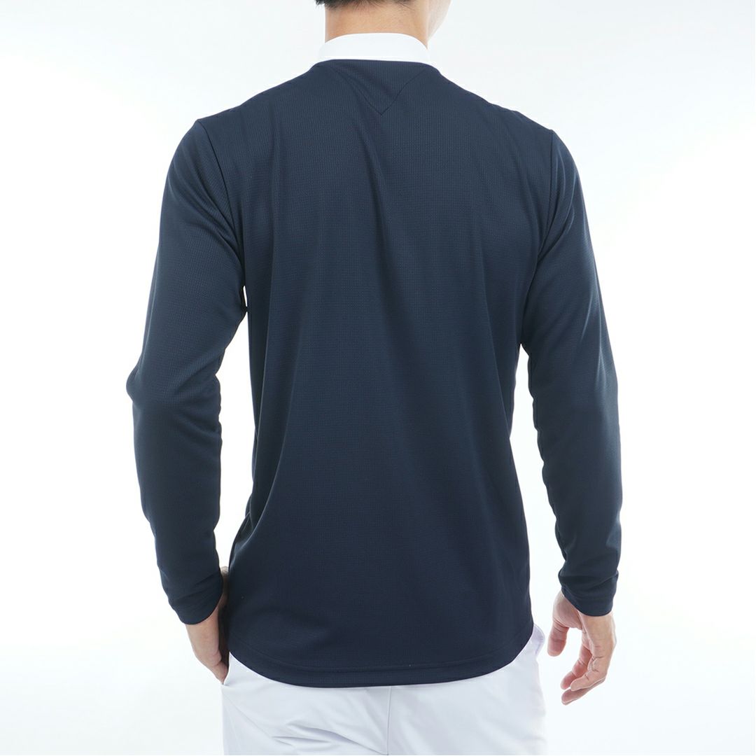 トミー ヒルフィガー ゴルフ Tommy Hilfiger Golf メンズ メンズ エンボス 長袖モックネックシャツ THMA555 詳細10