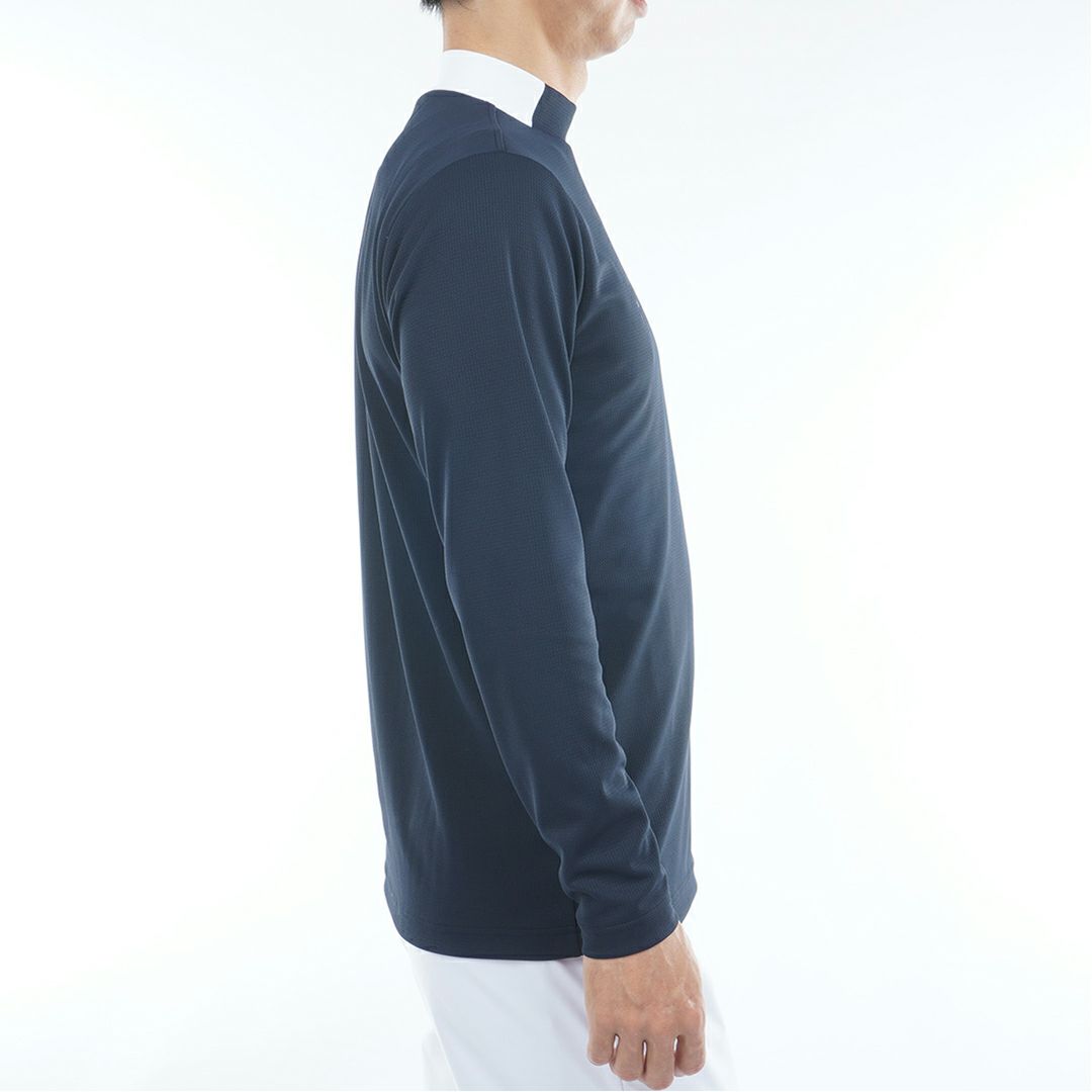 トミー ヒルフィガー ゴルフ Tommy Hilfiger Golf メンズ メンズ エンボス 長袖モックネックシャツ THMA555 詳細11