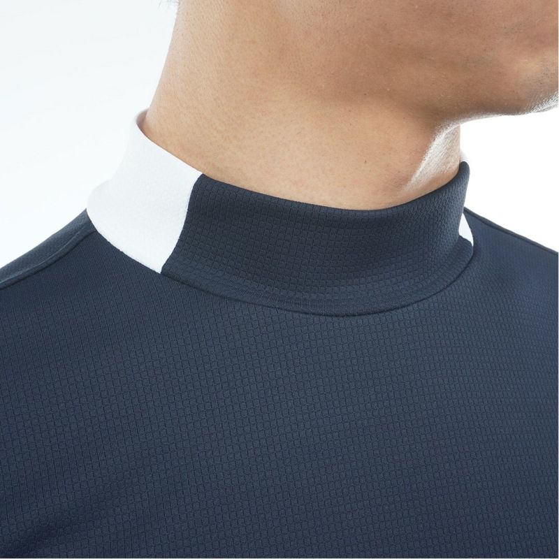 トミー ヒルフィガー ゴルフ Tommy Hilfiger Golf メンズ メンズ エンボス 長袖モックネックシャツ THMA555 詳細14