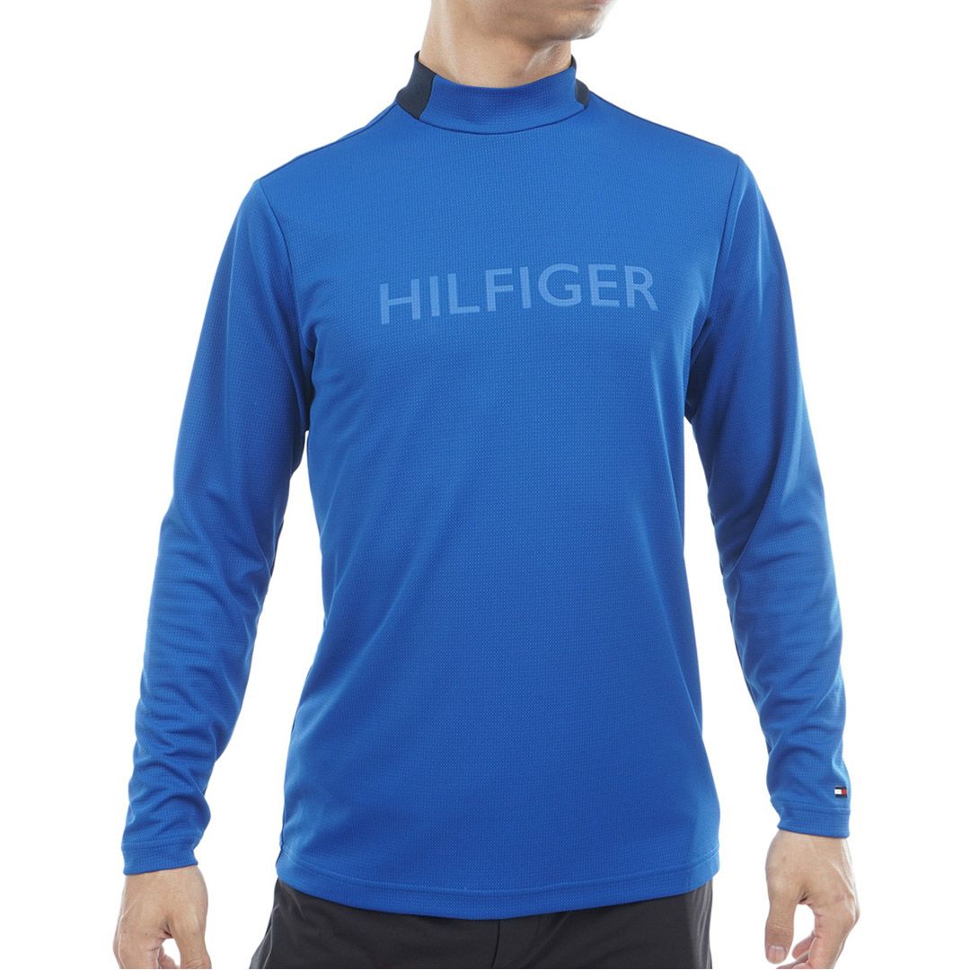 トミー ヒルフィガー ゴルフ Tommy Hilfiger Golf メンズ メンズ エンボス 長袖モックネックシャツ THMA555 詳細16