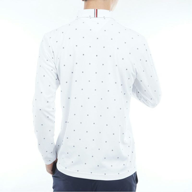 トミー ヒルフィガー ゴルフ Tommy Hilfiger Golf メンズ メンズ ロゴ長袖 台衿付きシャツ THMA556 詳細3