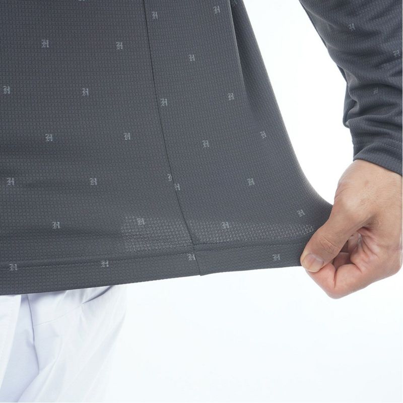 トミー ヒルフィガー ゴルフ Tommy Hilfiger Golf メンズ メンズ ロゴ長袖 台衿付きシャツ THMA556 詳細9