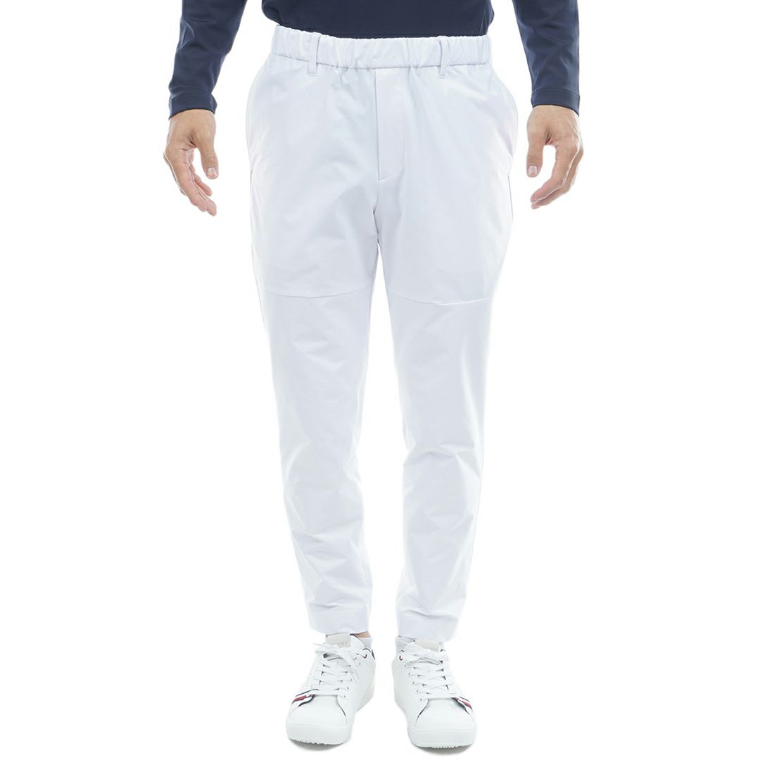 [トミーヒルフィガー]メンズ 撥水ジョガ-パンツ　ホワイト