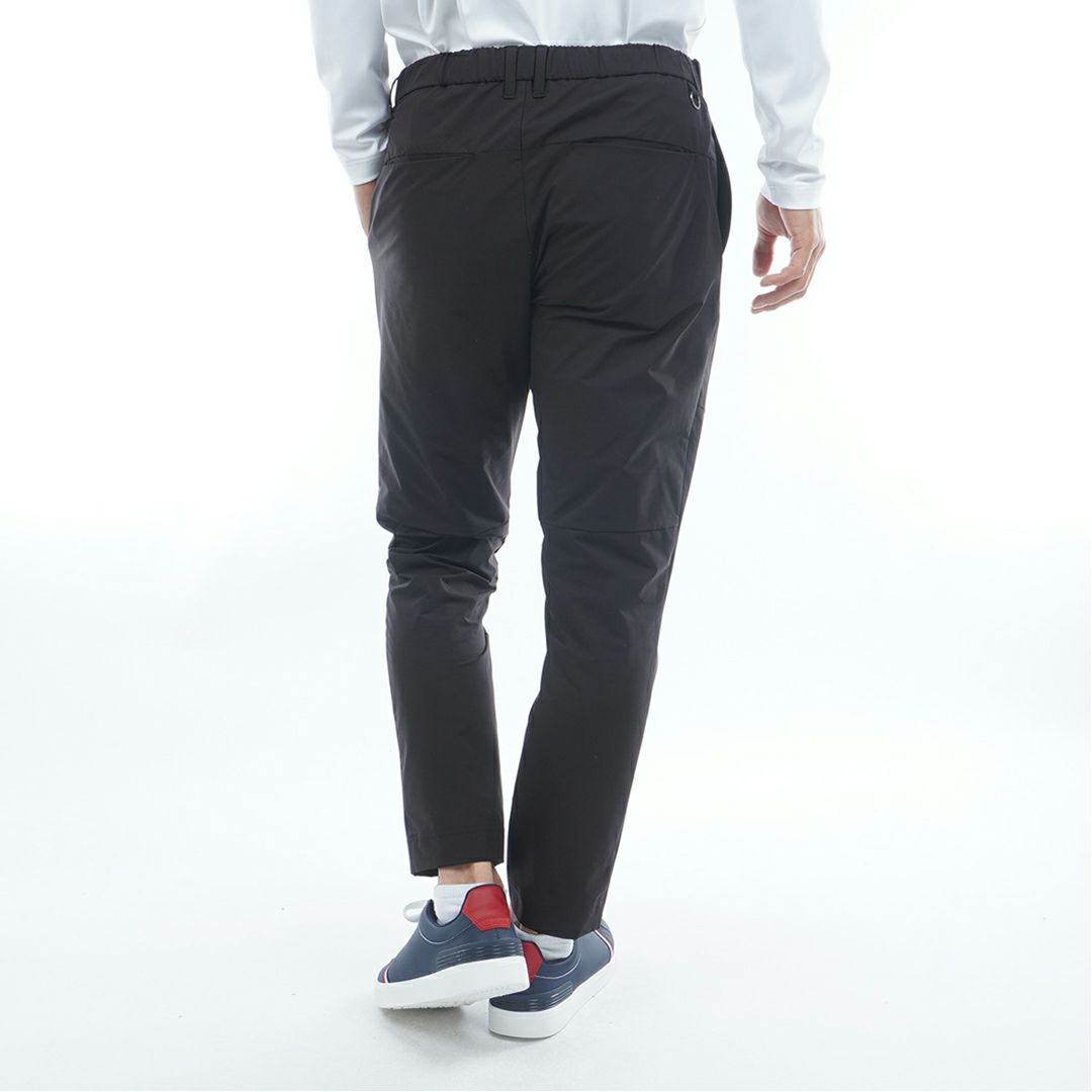 [トミーヒルフィガー]メンズ 撥水ジョガ-パンツ　ブラック