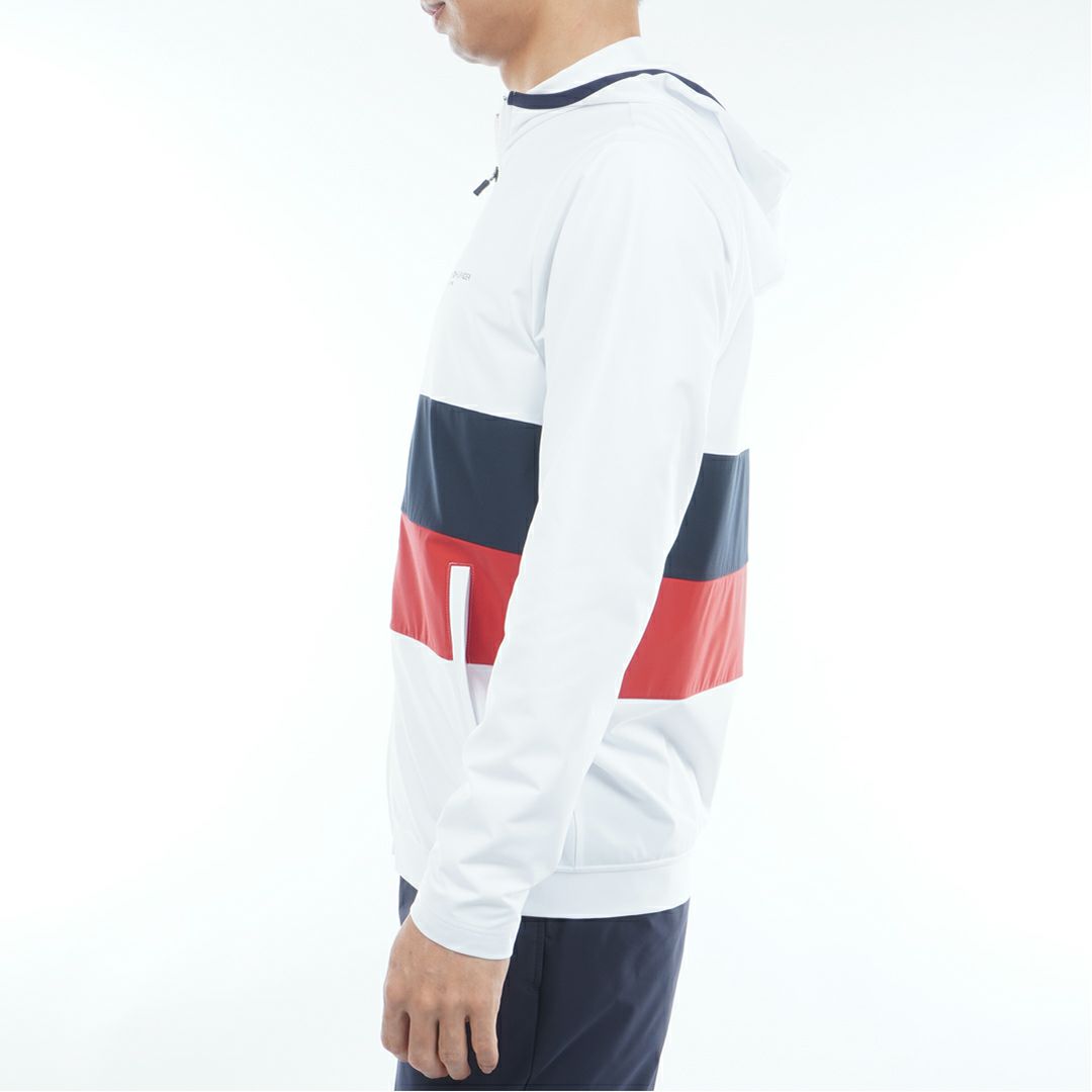 トミー ヒルフィガー ゴルフ Tommy Hilfiger Golf メンズ メンズ スウェット フーディージャケット THMA559 詳細3