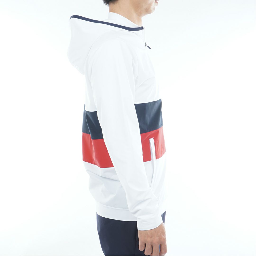 トミー ヒルフィガー ゴルフ Tommy Hilfiger Golf メンズ メンズ スウェット フーディージャケット THMA559 詳細5