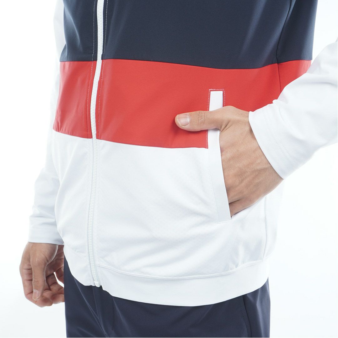 トミー ヒルフィガー ゴルフ Tommy Hilfiger Golf メンズ メンズ スウェット フーディージャケット THMA559 詳細6