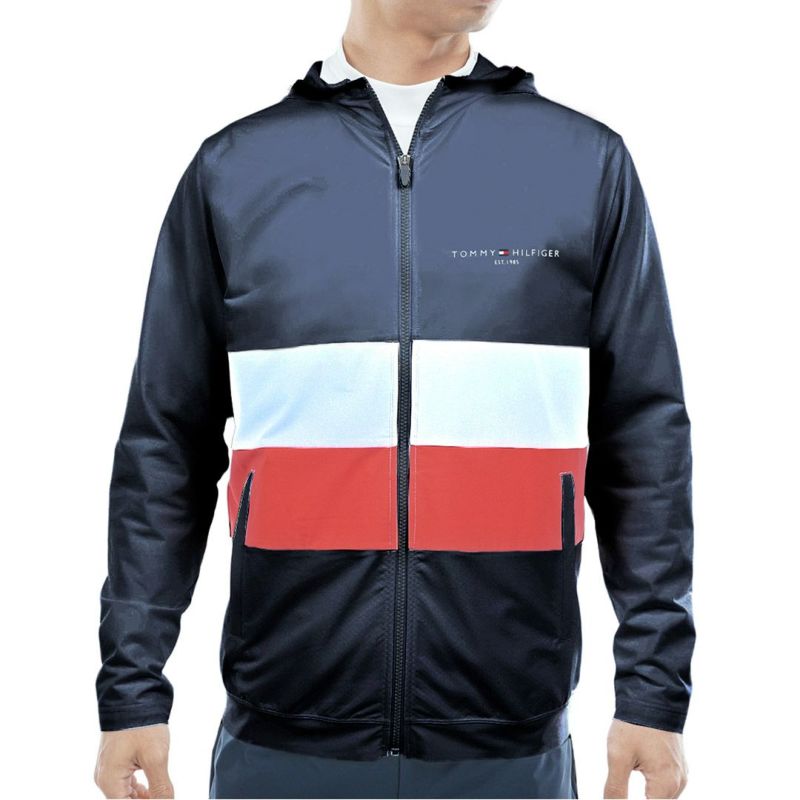 トミー ヒルフィガー ゴルフ Tommy Hilfiger Golf メンズ メンズ スウェット フーディージャケット THMA559 詳細11