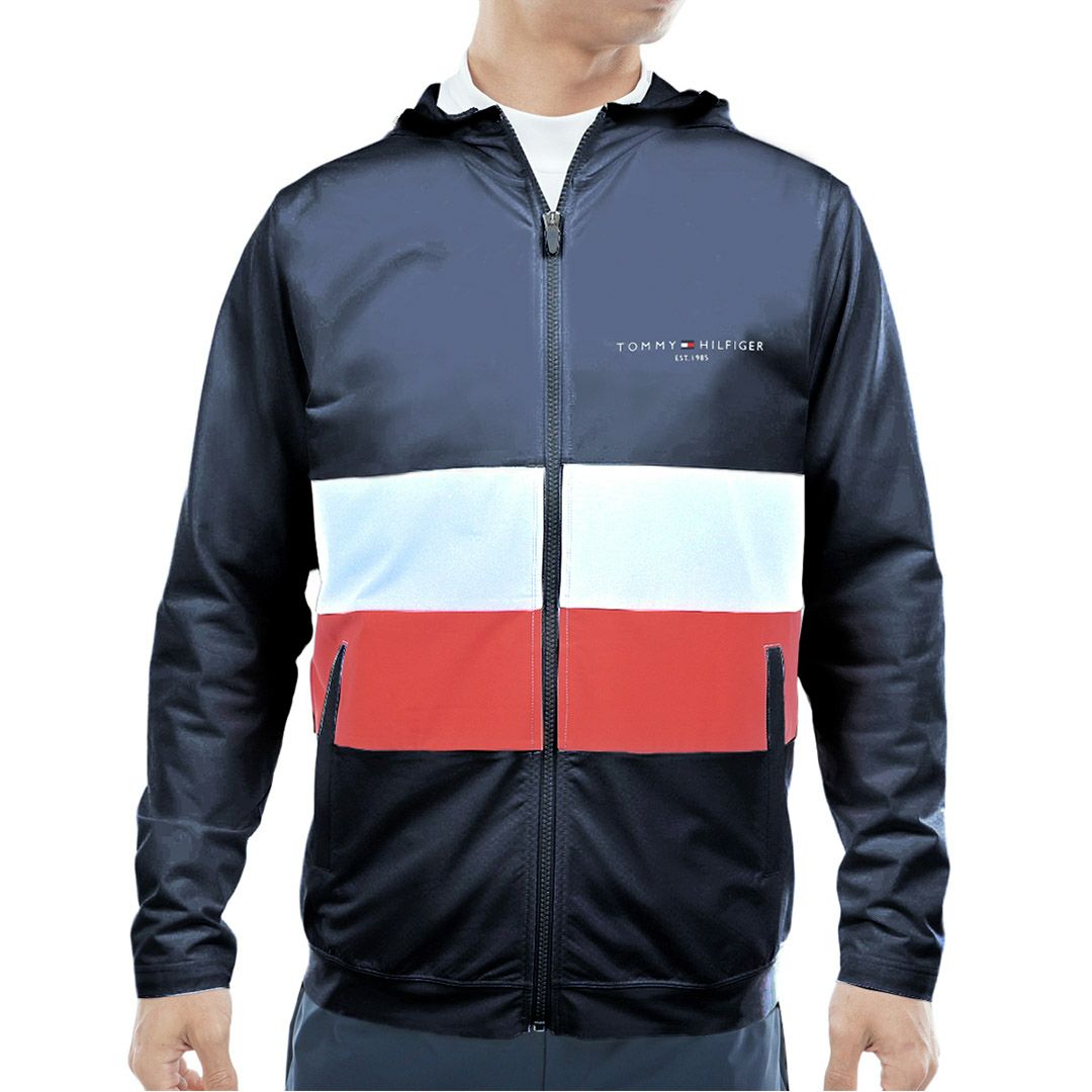 トミー ヒルフィガー ゴルフ Tommy Hilfiger Golf メンズ メンズ スウェット フーディージャケット THMA559 詳細11