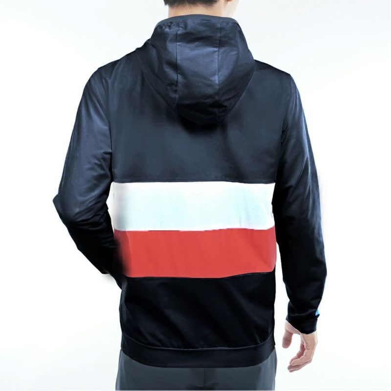 トミー ヒルフィガー ゴルフ Tommy Hilfiger Golf メンズ メンズ スウェット フーディージャケット THMA559 詳細12