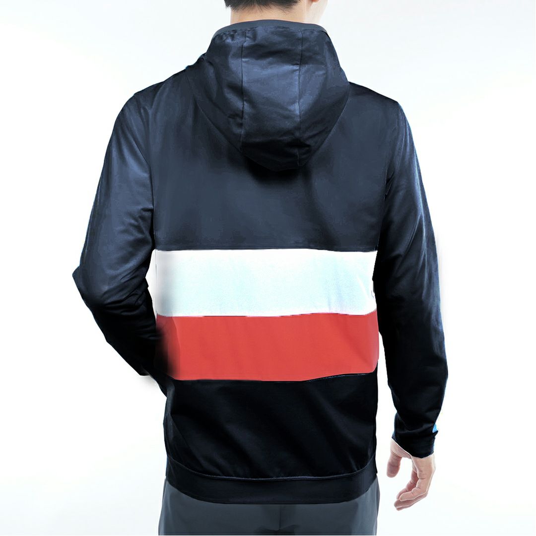 トミー ヒルフィガー ゴルフ Tommy Hilfiger Golf メンズ メンズ スウェット フーディージャケット THMA559 詳細12