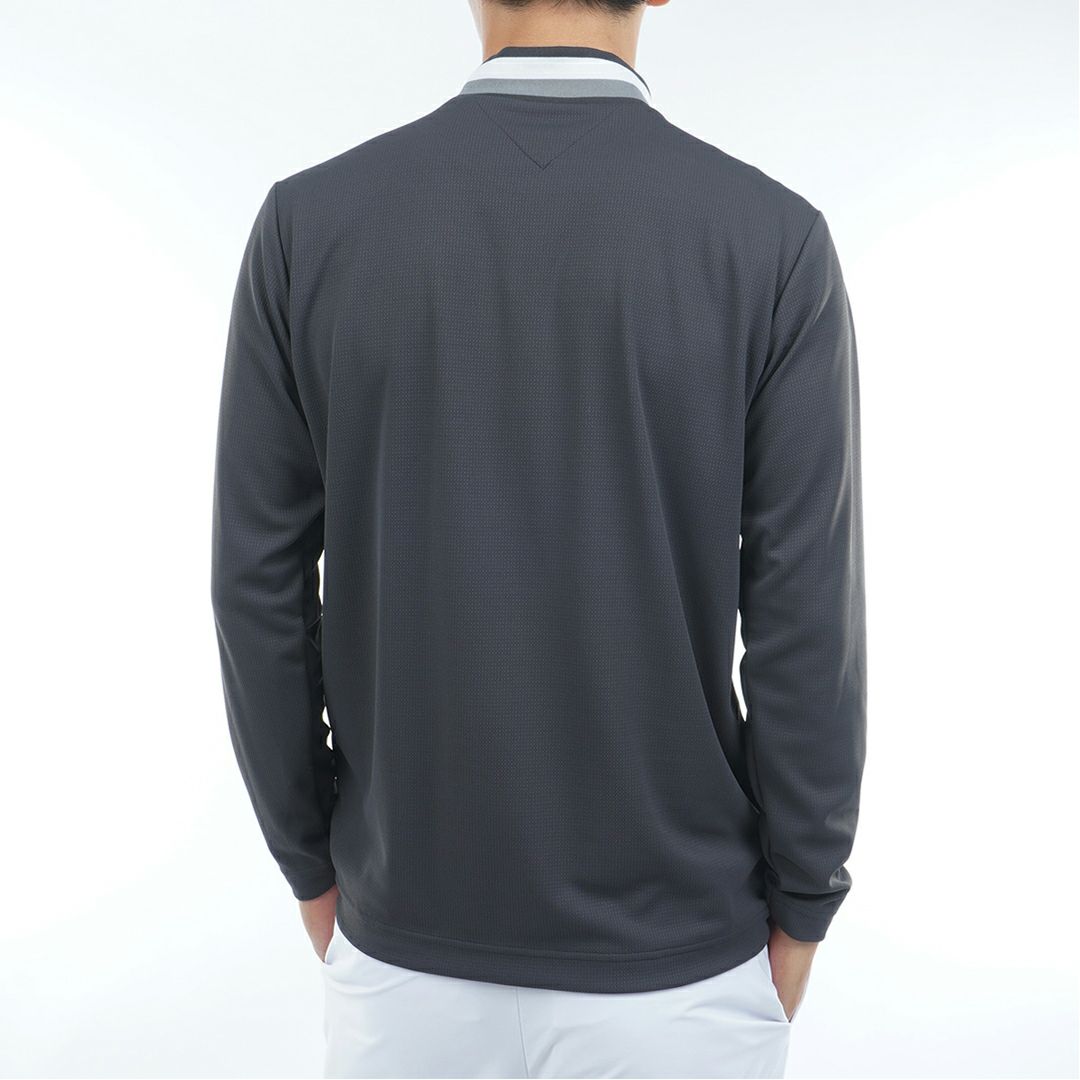 トミー ヒルフィガー ゴルフ Tommy Hilfiger Golf メンズ メンズ シグネチャーリブ 長袖シャツ THMA562 詳細6