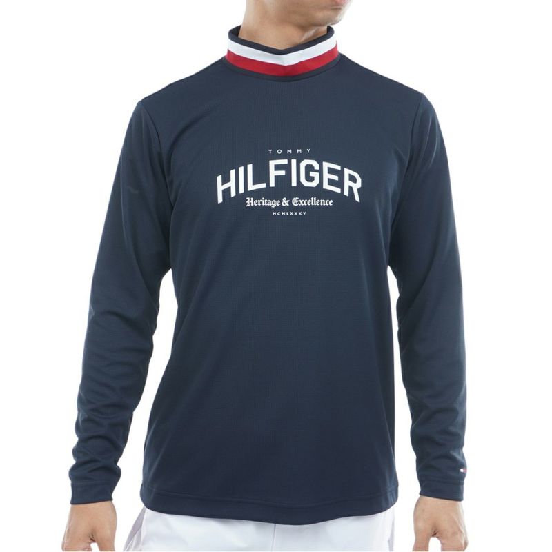 トミー ヒルフィガー ゴルフ Tommy Hilfiger Golf メンズ メンズ シグネチャーリブ 長袖シャツ THMA562 詳細7