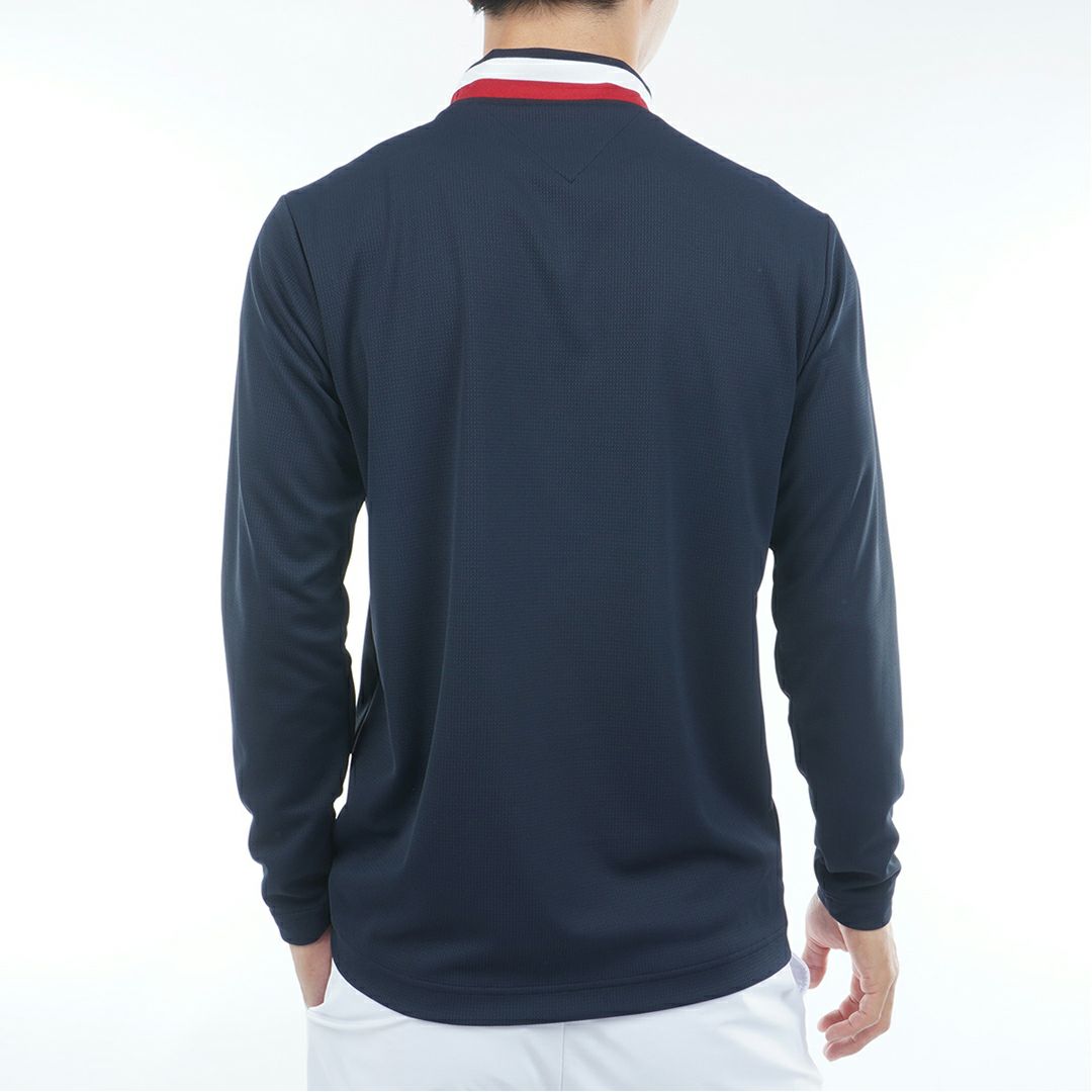 30％OFF】[トミーヒルフィガー]メンズ シグネチャーリブ 長袖シャツ