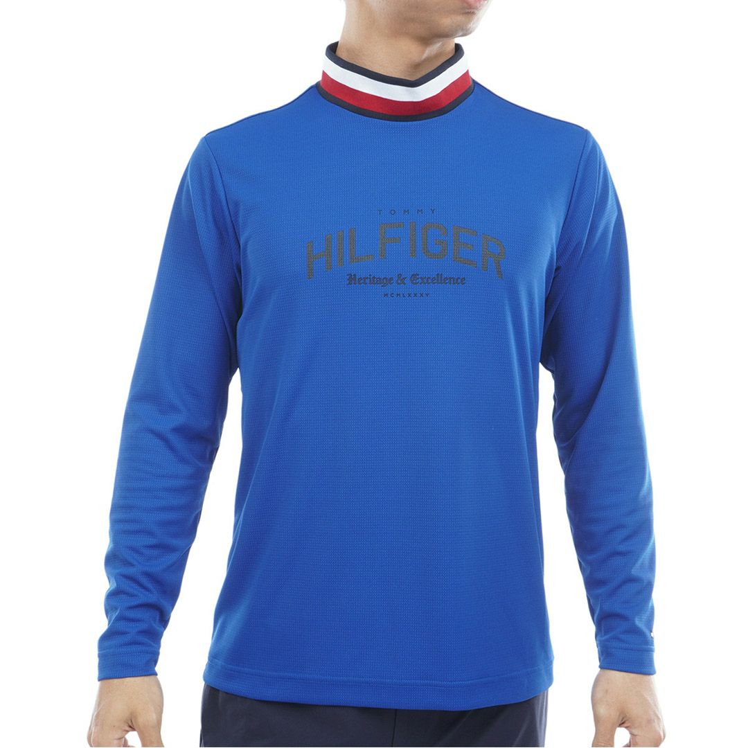トミー ヒルフィガー ゴルフ Tommy Hilfiger Golf メンズ メンズ シグネチャーリブ 長袖シャツ THMA562 詳細16