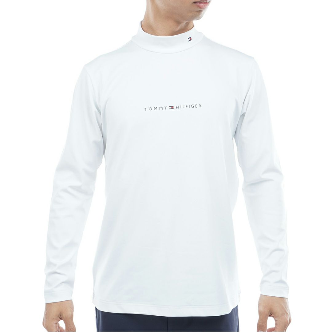 トミー ヒルフィガー ゴルフ Tommy Hilfiger Golf メンズ メンズ ベア天 長袖モックネックシャツ THMA563 詳細1