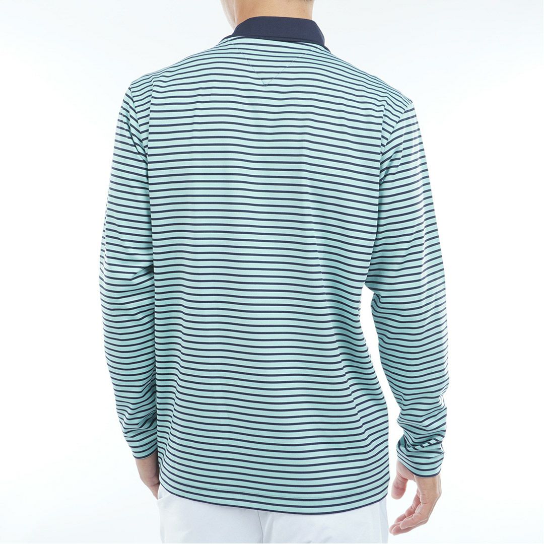 トミー ヒルフィガー ゴルフ Tommy Hilfiger Golf メンズ メンズ ベア天 長袖モックネックシャツ THMA563 詳細10