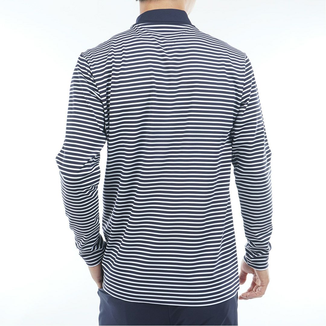 トミー ヒルフィガー ゴルフ Tommy Hilfiger Golf メンズ メンズ ベア天 長袖モックネックシャツ THMA563 詳細20