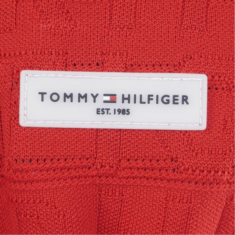 トミー ヒルフィガー ゴルフ Tommy Hilfiger Golf メンズ メンズ ロゴジャガード クル-ネックニット THMA564 詳細17