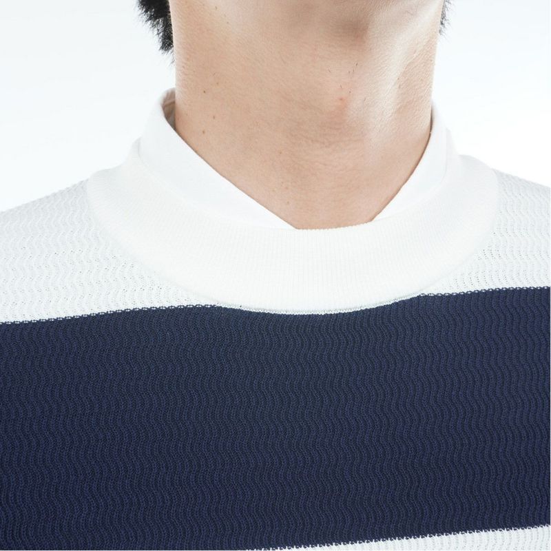 トミー ヒルフィガー ゴルフ Tommy Hilfiger Golf メンズ メンズ ボーダー クルーネックニット THMA565 詳細7