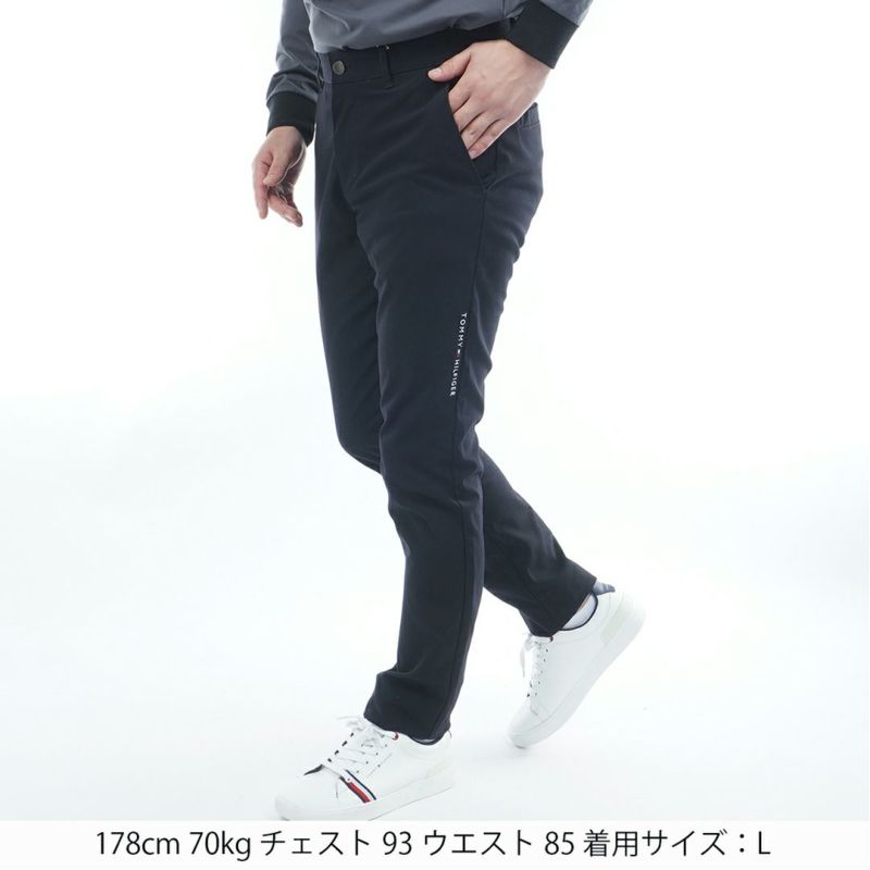 [トミー ヒルフィガー ] ゴルフパンツ ベーシック テーパードパンツ ネイビー トミー ヒルフィガー ] ゴルフパンツ ベーシック テーパード