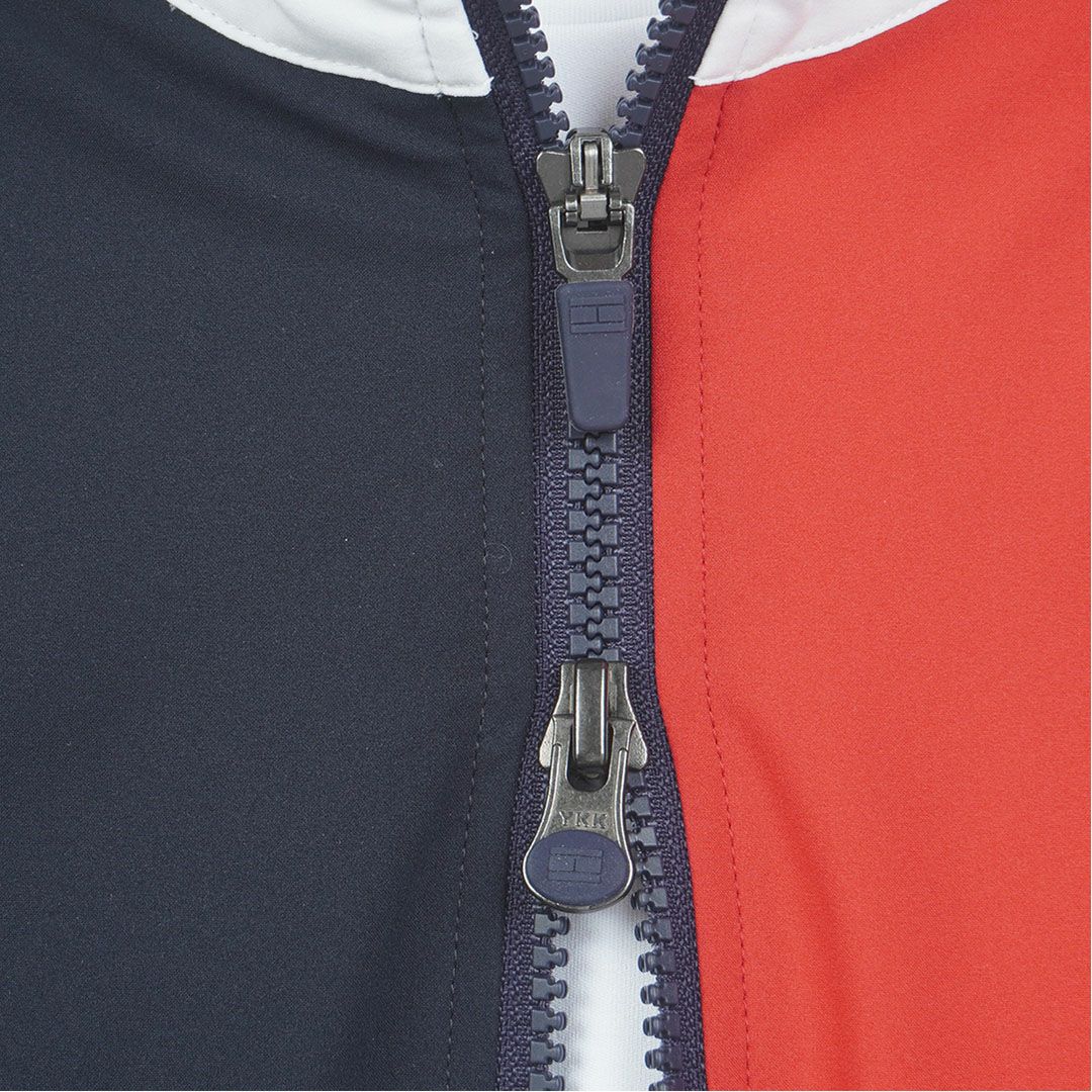 トミー ヒルフィガー ゴルフ Tommy Hilfiger Golf メンズ メンズ カラーブロック ウインドジャケット THMA567 詳細9