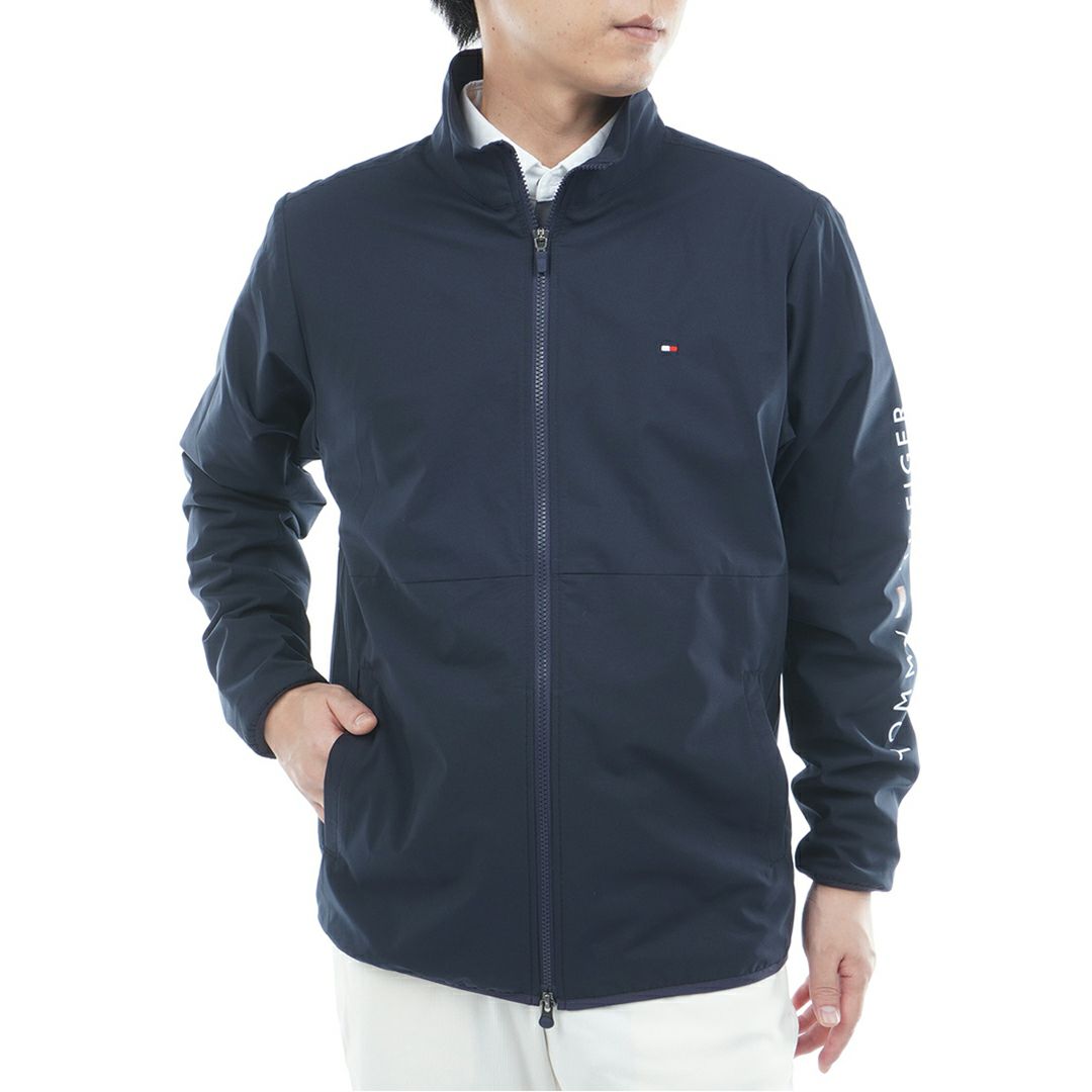 トミー ヒルフィガー ゴルフ Tommy Hilfiger Golf メンズ メンズ カラーブロック ウインドジャケット THMA567 詳細12