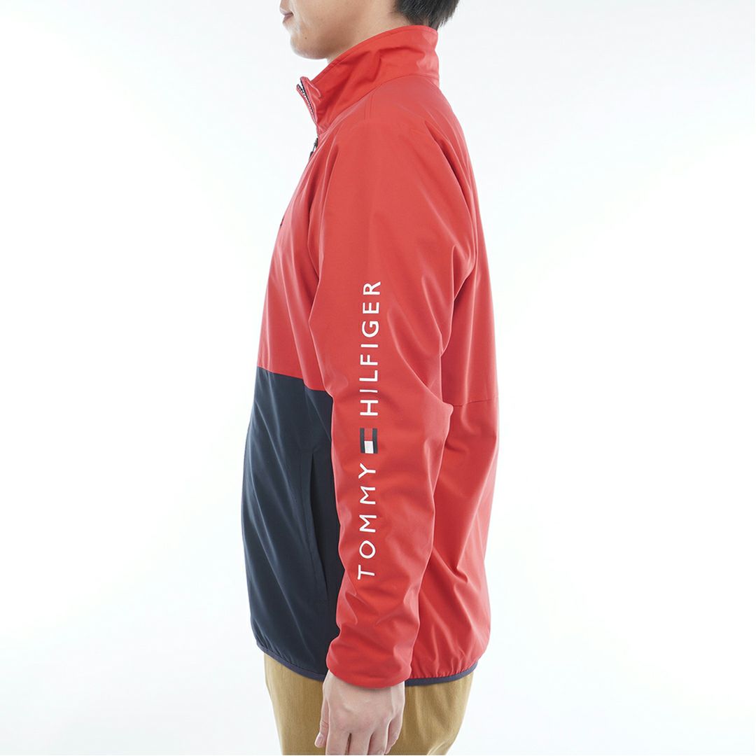 トミー ヒルフィガー ゴルフ Tommy Hilfiger Golf メンズ メンズ カラーブロック ウインドジャケット THMA567 詳細17