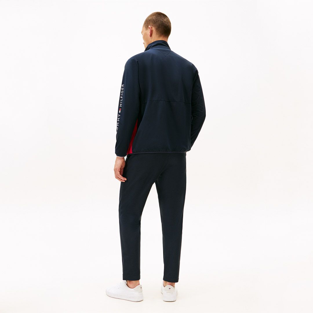 トミー ヒルフィガー ゴルフ Tommy Hilfiger Golf メンズ メンズ カラーブロック ウインドジャケット THMA567 詳細30