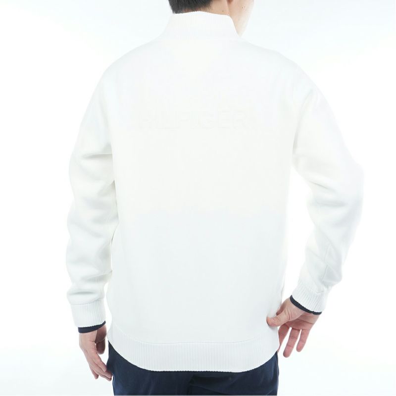 トミー ヒルフィガー ゴルフ Tommy Hilfiger Golf メンズ メンズ モ-ル ニットジャケット THMA570 詳細3