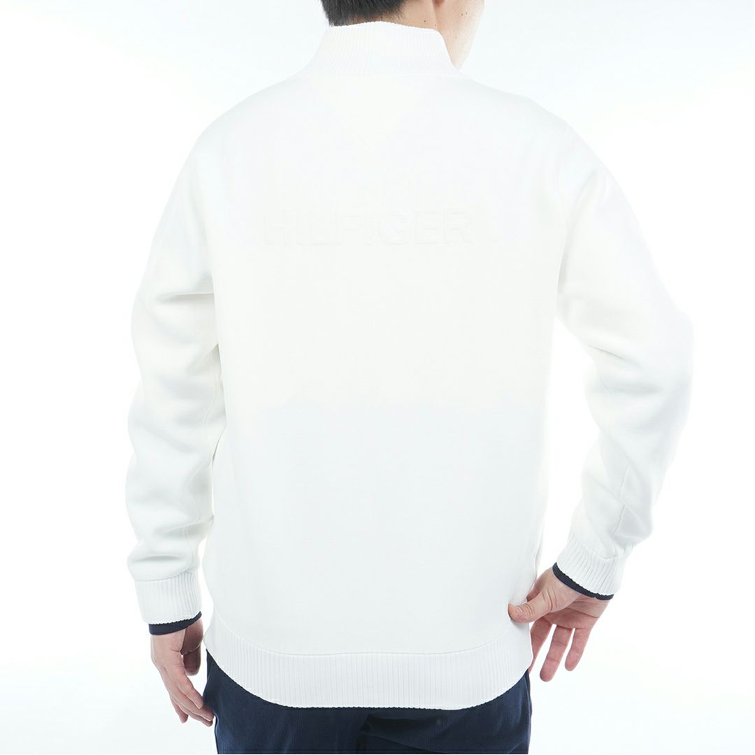 トミー ヒルフィガー ゴルフ Tommy Hilfiger Golf メンズ メンズ モ-ル ニットジャケット THMA570 詳細3