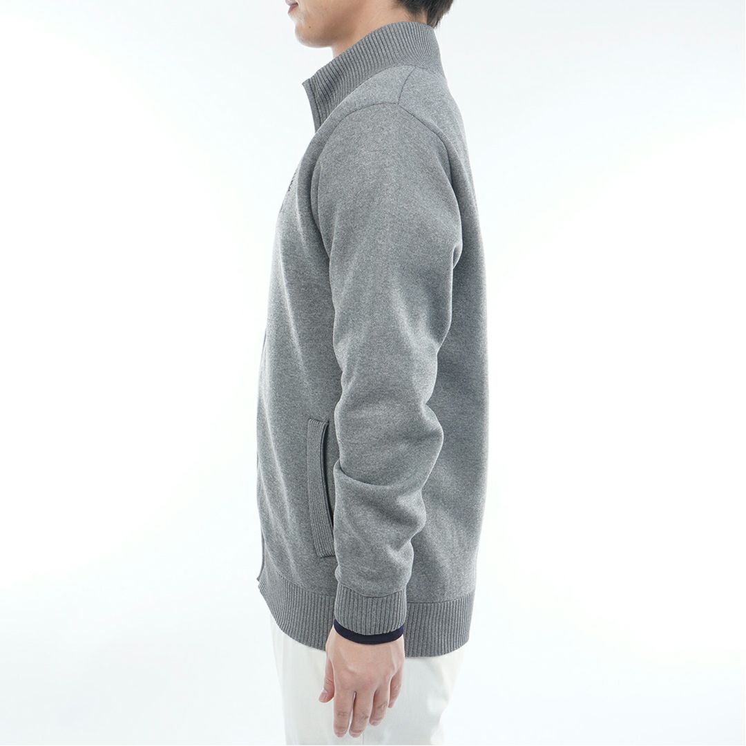 トミー ヒルフィガー ゴルフ Tommy Hilfiger Golf メンズ メンズ モ-ル ニットジャケット THMA570 詳細6