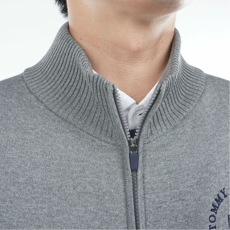 トミー ヒルフィガー ゴルフ Tommy Hilfiger Golf メンズ メンズ モ-ル ニットジャケット THMA570 詳細12