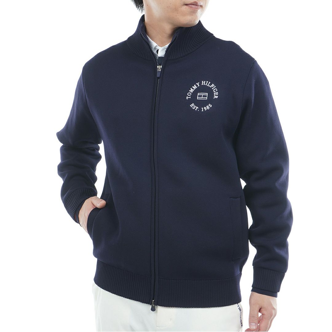 トミー ヒルフィガー ゴルフ Tommy Hilfiger Golf メンズ メンズ モ-ル ニットジャケット THMA570 詳細16