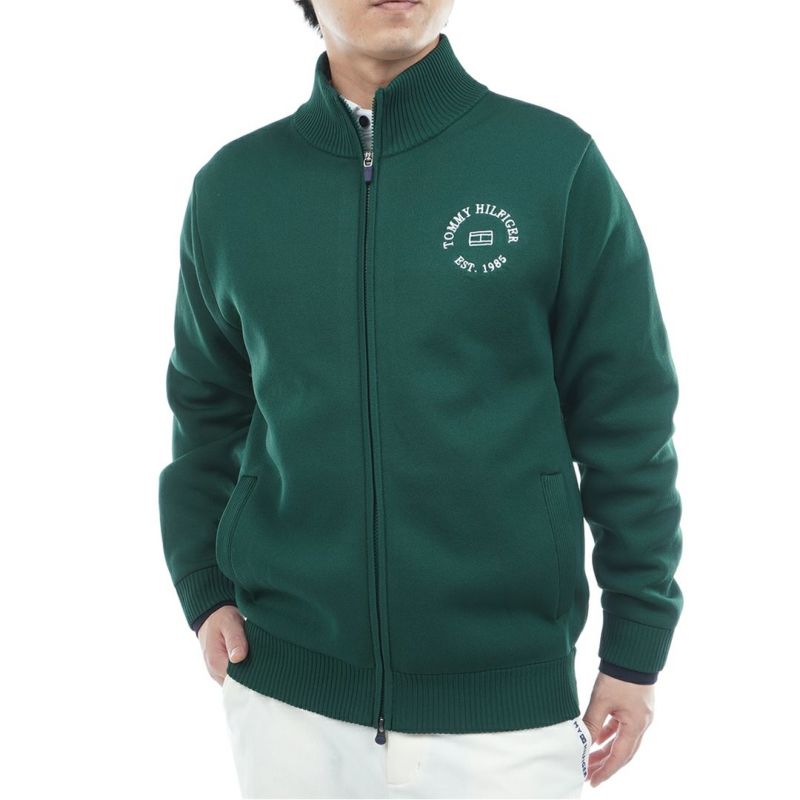 トミー ヒルフィガー ゴルフ Tommy Hilfiger Golf メンズ メンズ モ-ル ニットジャケット THMA570 詳細19