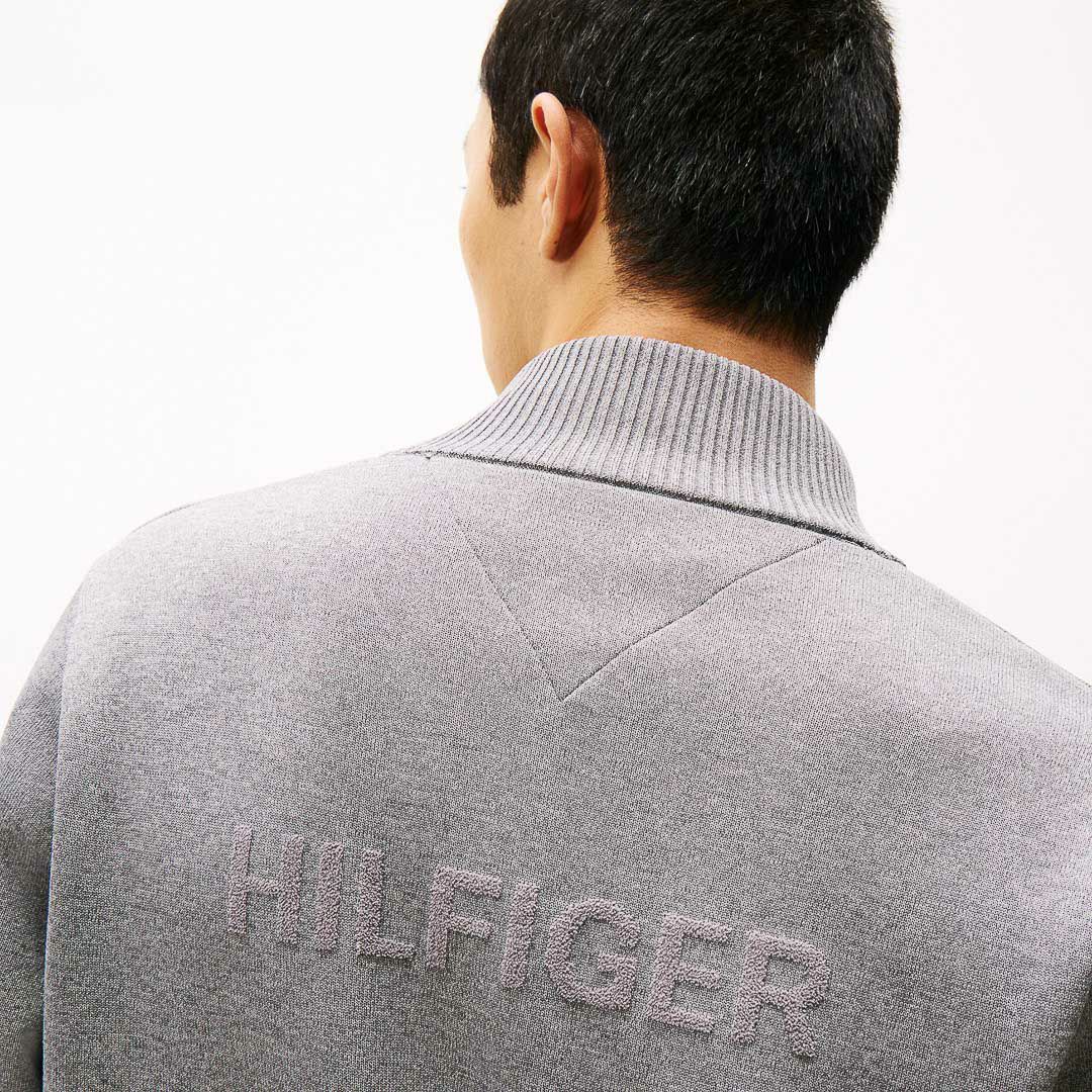 [トミーヒルフィガー]メンズ モ-ル ニットジャケット