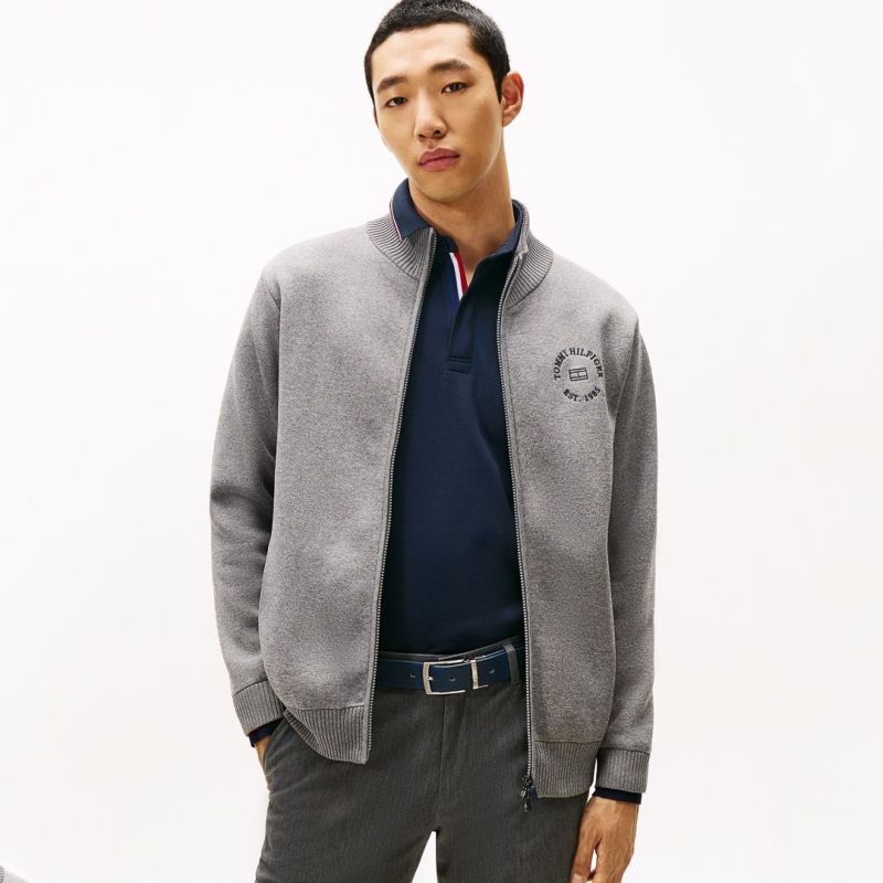 トミー ヒルフィガー ゴルフ Tommy Hilfiger Golf メンズ メンズ モ-ル ニットジャケット THMA570 詳細25