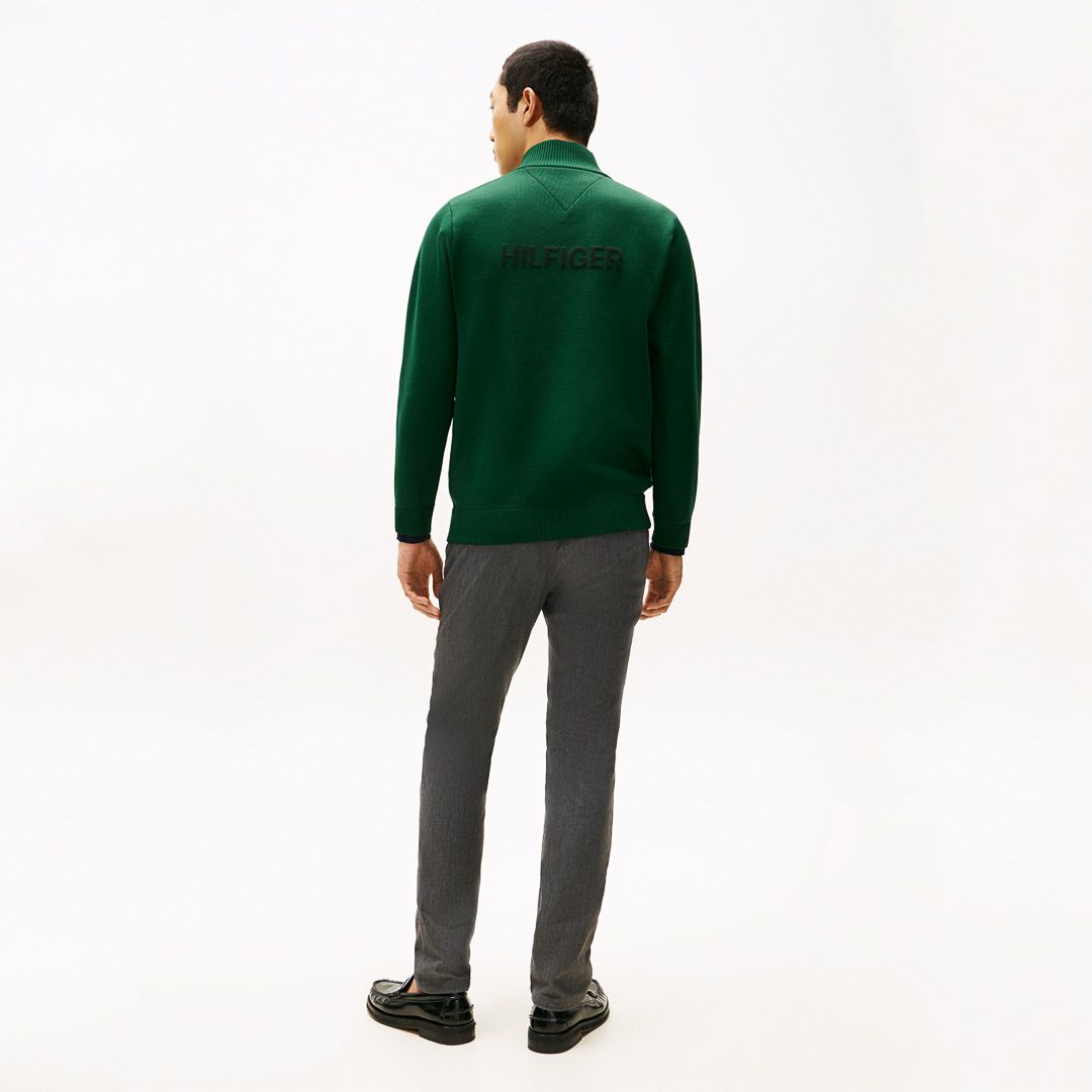 トミー ヒルフィガー ゴルフ Tommy Hilfiger Golf メンズ メンズ モ-ル ニットジャケット THMA570 詳細26