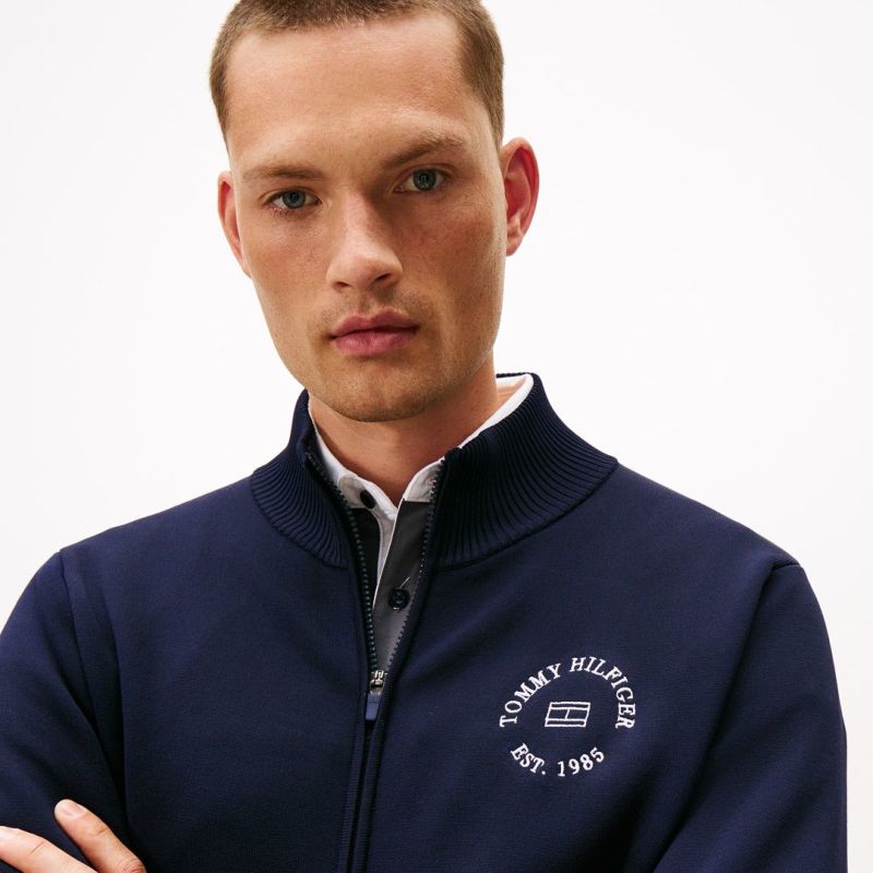 [トミーヒルフィガー]メンズ モ-ル ニットジャケット