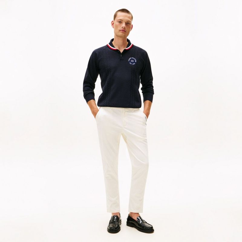 トミー ヒルフィガー ゴルフ Tommy Hilfiger Golf メンズ メンズ ストレッチコーデュロイ テーパードパンツ THMA573 詳細22