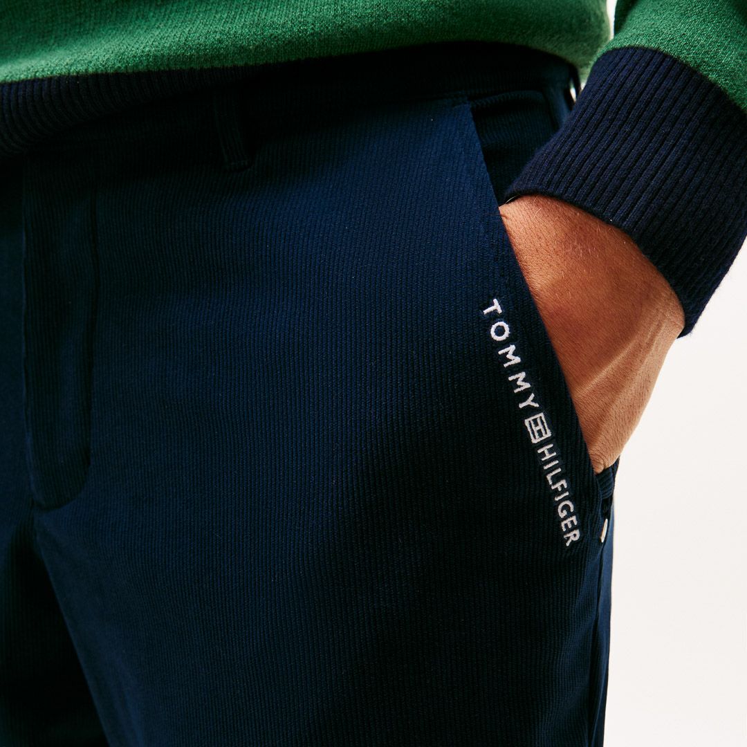 トミー ヒルフィガー ゴルフ Tommy Hilfiger Golf メンズ メンズ ストレッチコーデュロイ テーパードパンツ THMA573 詳細25