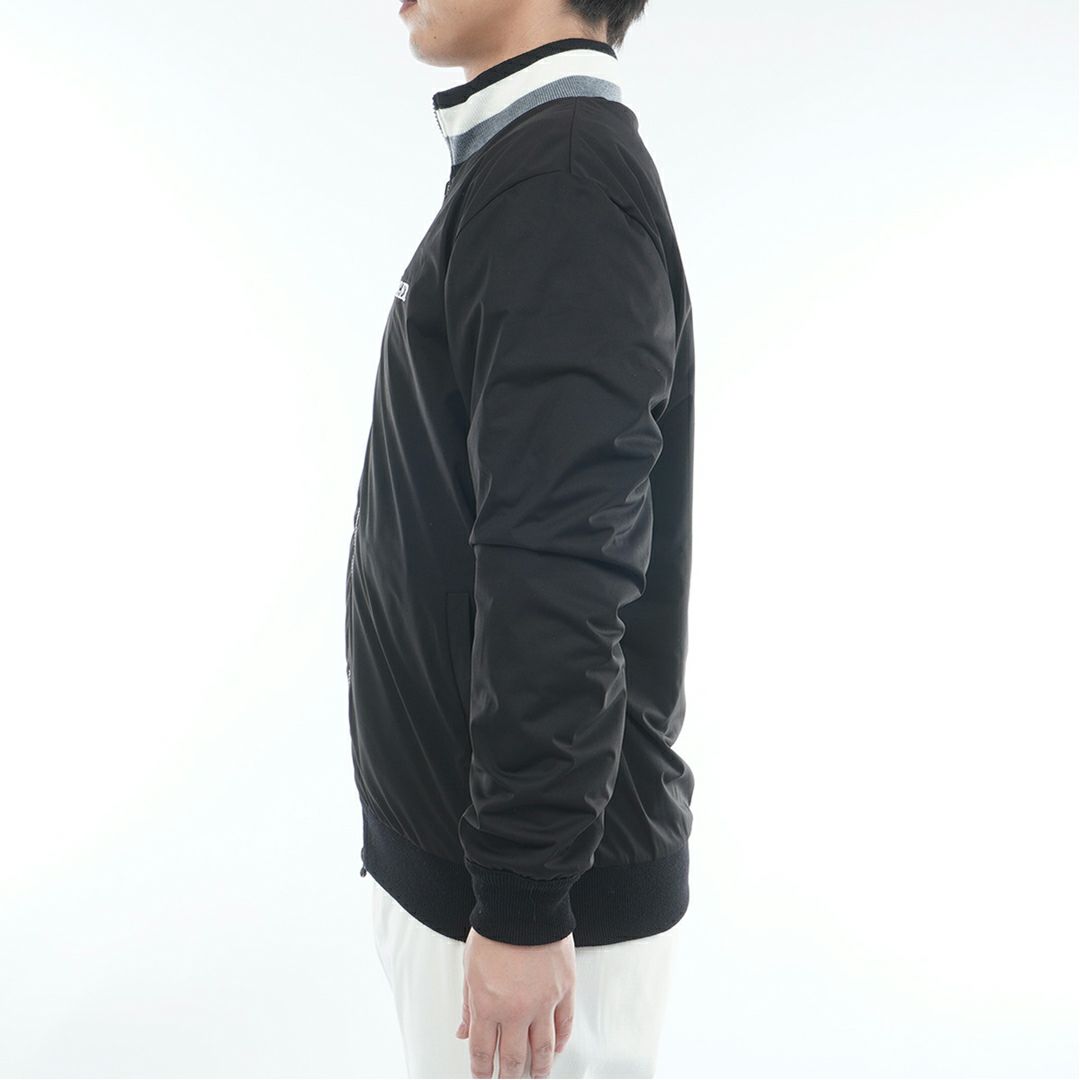 トミー ヒルフィガー ゴルフ Tommy Hilfiger Golf メンズ メンズ ロゴジャガードニット リバーシブルジャケット THMA574 詳細19