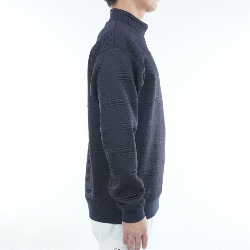 トミー ヒルフィガー ゴルフ Tommy Hilfiger Golf メンズ メンズ ジャガードキルト モックネックスウェット THMA575 詳細11