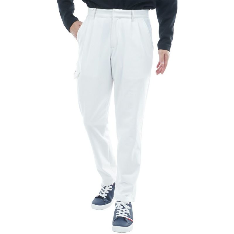 新品タグ付き　トミーヒルフィガー　ゴルフウェア　メンズ　パンツ　LL ホワイト カジュアルゴルフドットコムby PALM SPRINGSにTOMMY HILFIGER