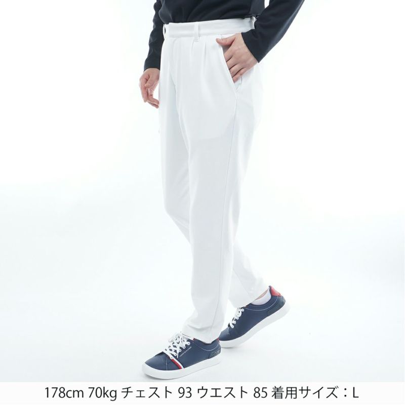 トミー ヒルフィガー ゴルフ Tommy Hilfiger Golf メンズ メンズ ツータック リラックス テ-パ-ドパンツ THMA576 詳細2