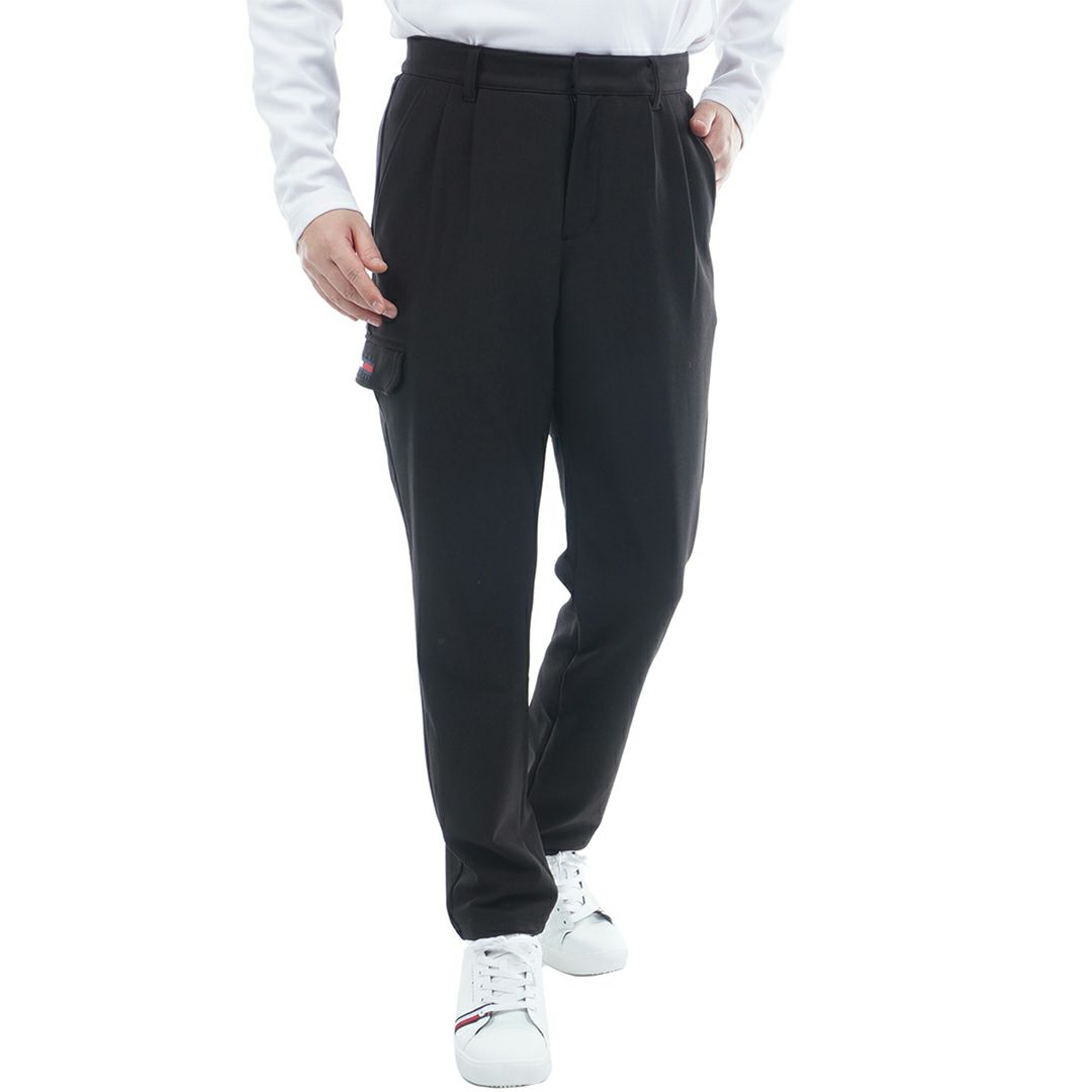 トミー ヒルフィガー ゴルフ Tommy Hilfiger Golf メンズ メンズ ツータック リラックス テ-パ-ドパンツ THMA576 詳細4