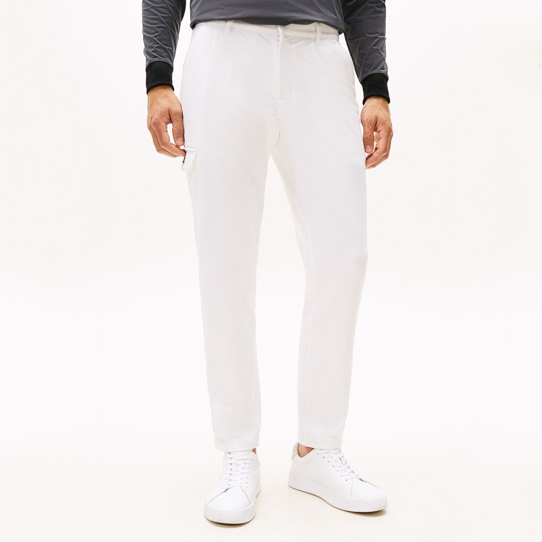 [トミーヒルフィガー]メンズ ツータック リラックス テ-パ-ドパンツ