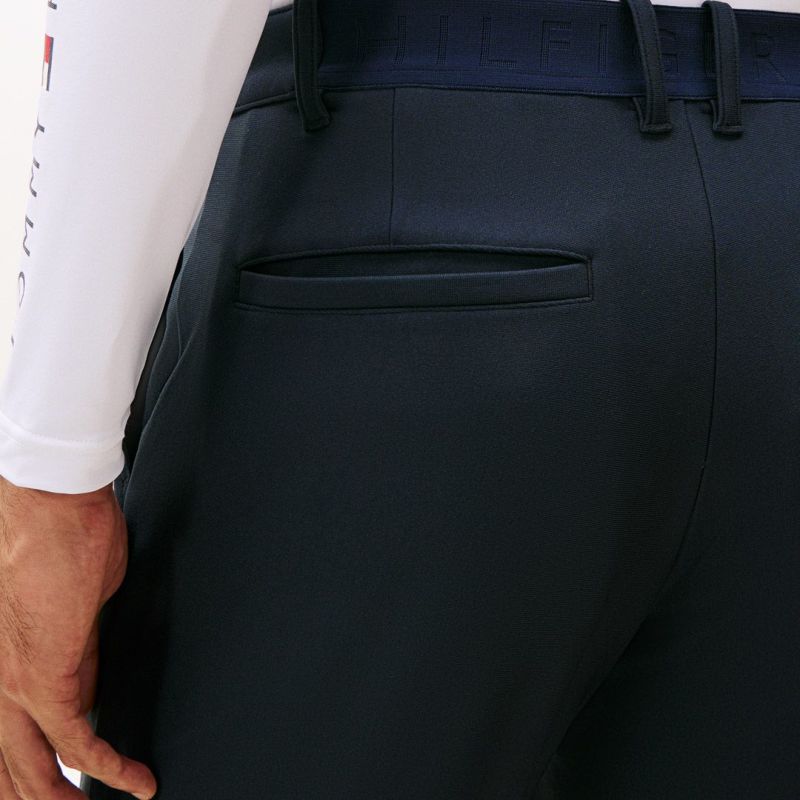 トミー ヒルフィガー ゴルフ Tommy Hilfiger Golf メンズ メンズ ツータック リラックス テ-パ-ドパンツ THMA576 詳細22